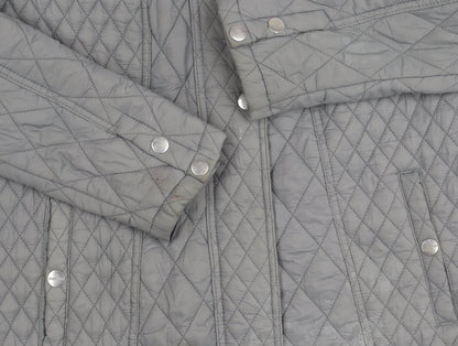 NTARCTICA Women's Grey Quilted Jacket L Winter