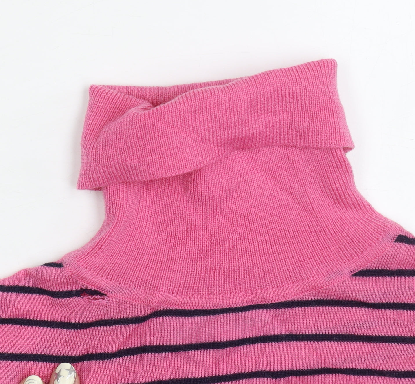 Womens UK Size 6 Marks and Spencer Pink Pullover Jumper