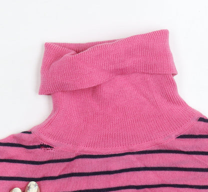 Womens UK Size 6 Marks and Spencer Pink Pullover Jumper