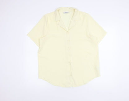 Womens UK Size 14 Principles Ivory  Button-Up