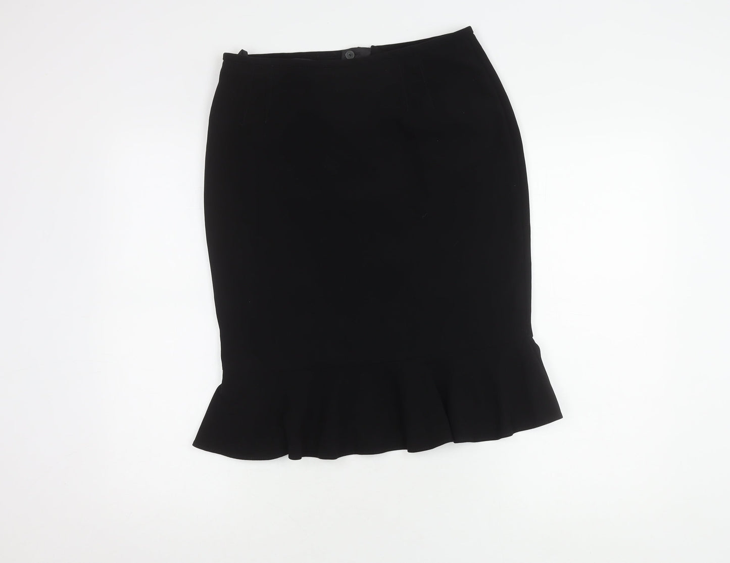 Marks and Spencer Women's Black Trumpet Skirt Size 12