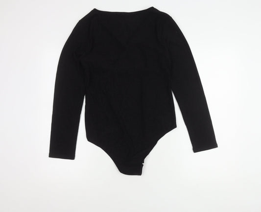 Womens UK Size M Kiabi Black Wrap