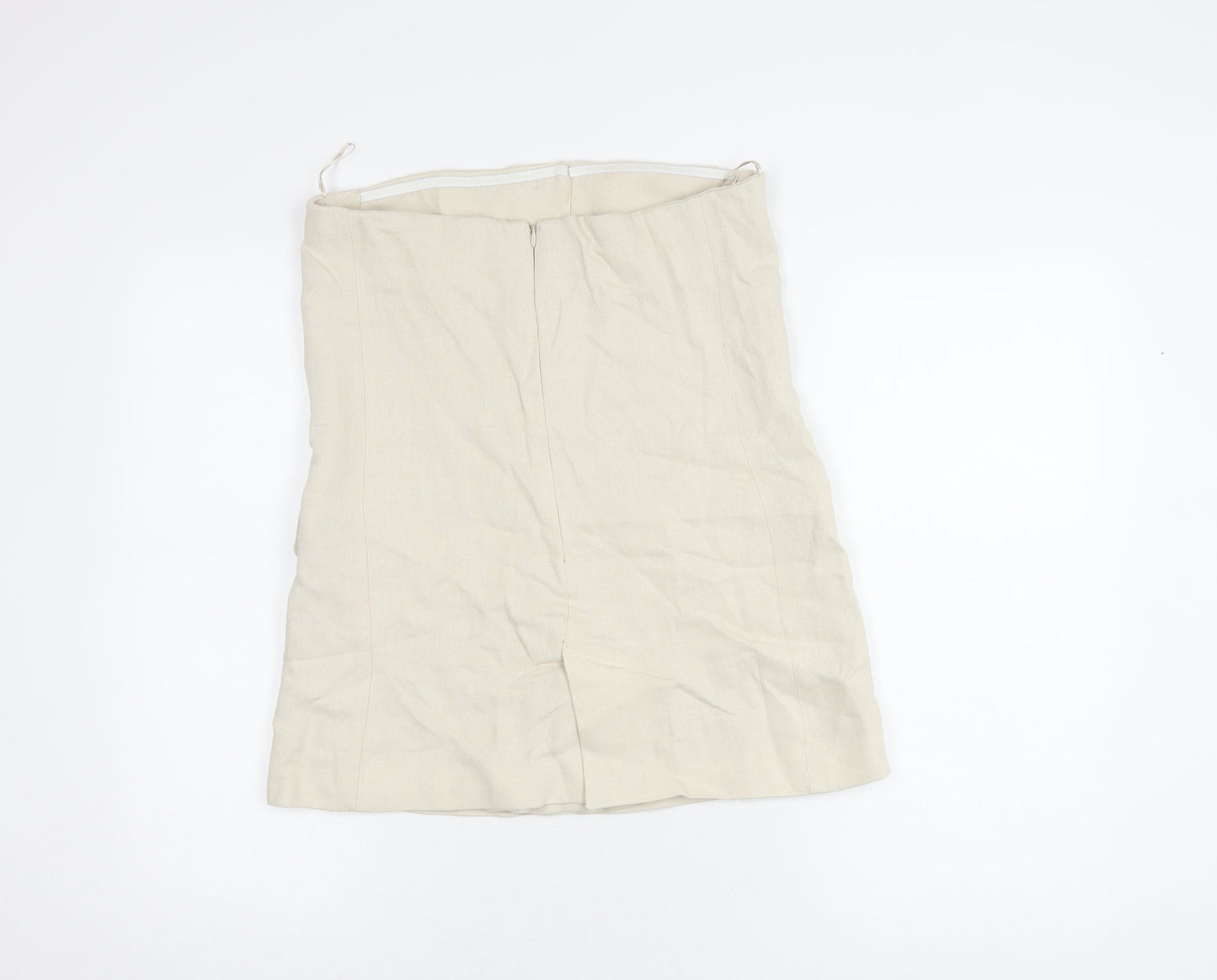 Womens UK Size 6 Zara Beige  Blouse