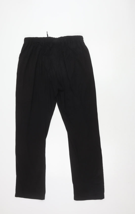 Slazenger Men's Black Jogger Trousers Size M