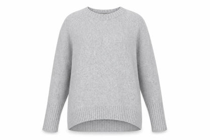 Womens UK Size S Oasis Grey Pullover Jumper