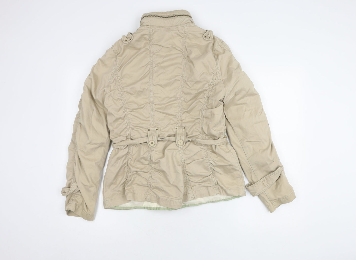 Womens UK Size 12 NEXT Beige Trench Coat