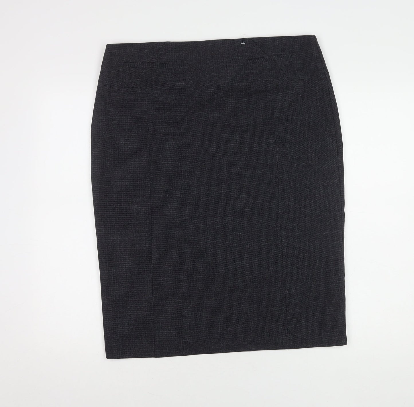 Next Women's Black Pencil Skirt, Size 16