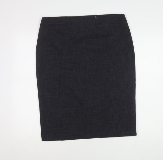 Next Women's Black Pencil Skirt, Size 16
