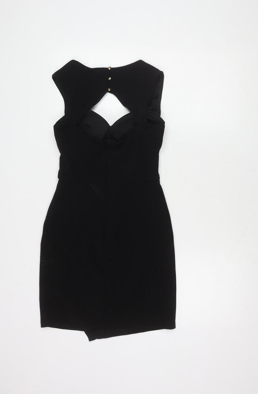Guess Black Sleeveless Bodycon Dress - Women's S