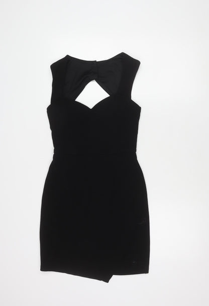 Guess Black Sleeveless Bodycon Dress - Women's S
