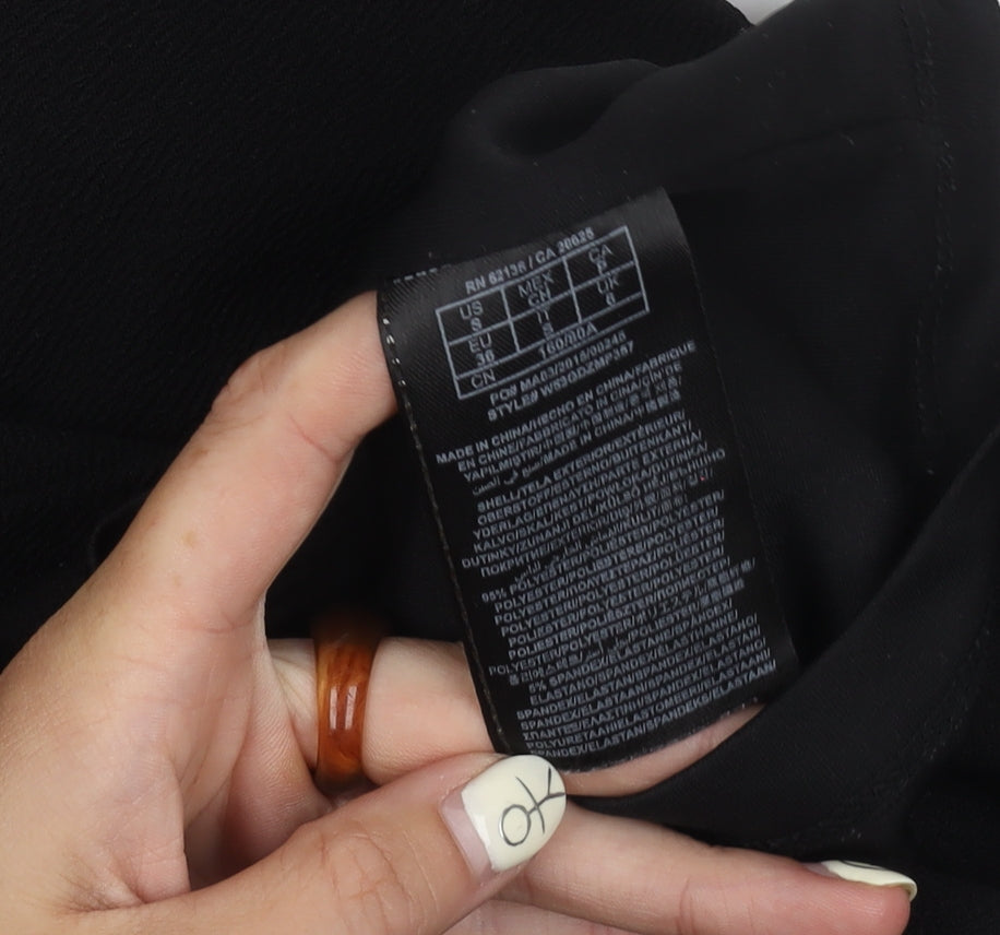 Guess Black Sleeveless Bodycon Dress - Women's S