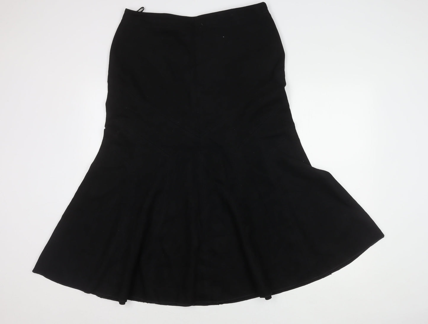 Marks and Spencer Women's Black Flare Skirt