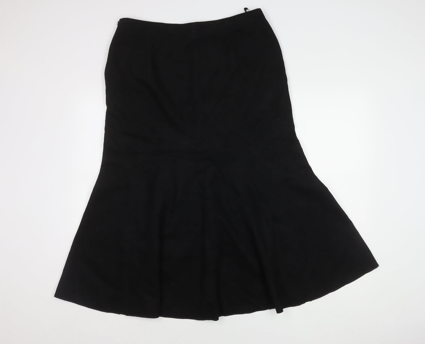 Marks and Spencer Women's Black Flare Skirt