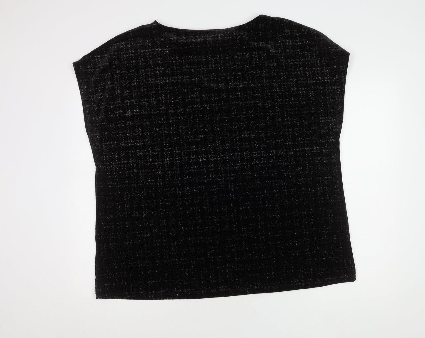 Womens UK Size 22 NEXT Black Basic Blouse