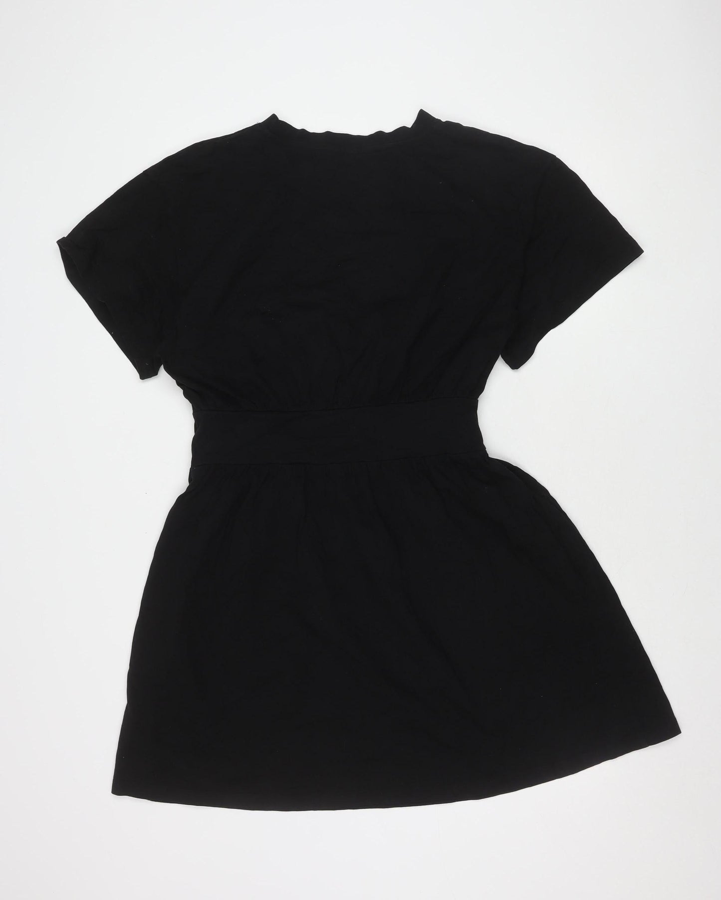 H&M Black Women's Dress, Size 12, 100% Cotton