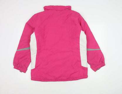 ZeroXposur Girls Pink Ski Jacket UK Size 16 Winter