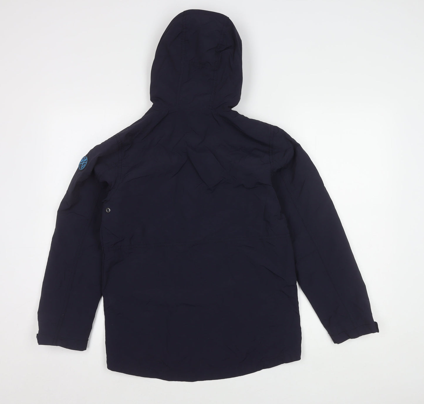 Next Boys Blue Hooded Mid-Length Jacket, 12 Years