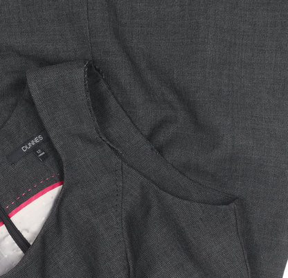 Dunnes Women's Grey Sheath Dress Size 12