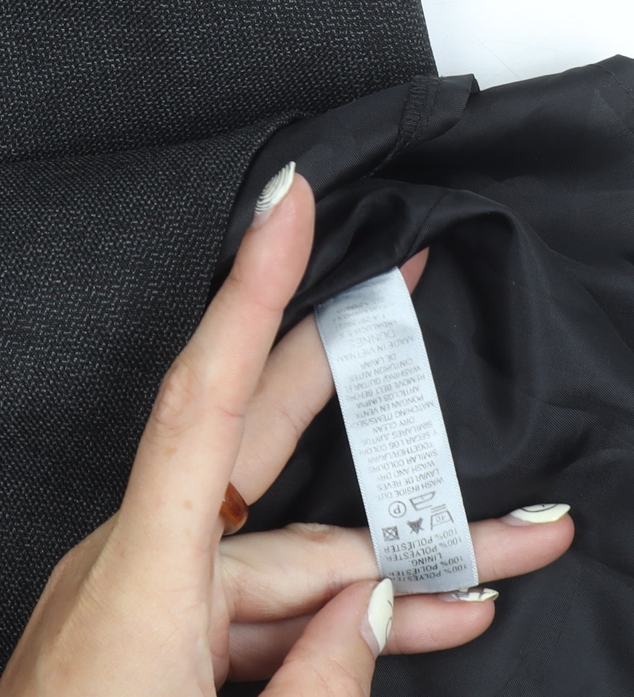 Dunnes Women's Grey Sheath Dress Size 12