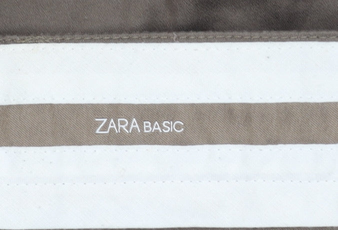 Womens UK Size 12 Zara Basic Straight & Pencil  Skirt