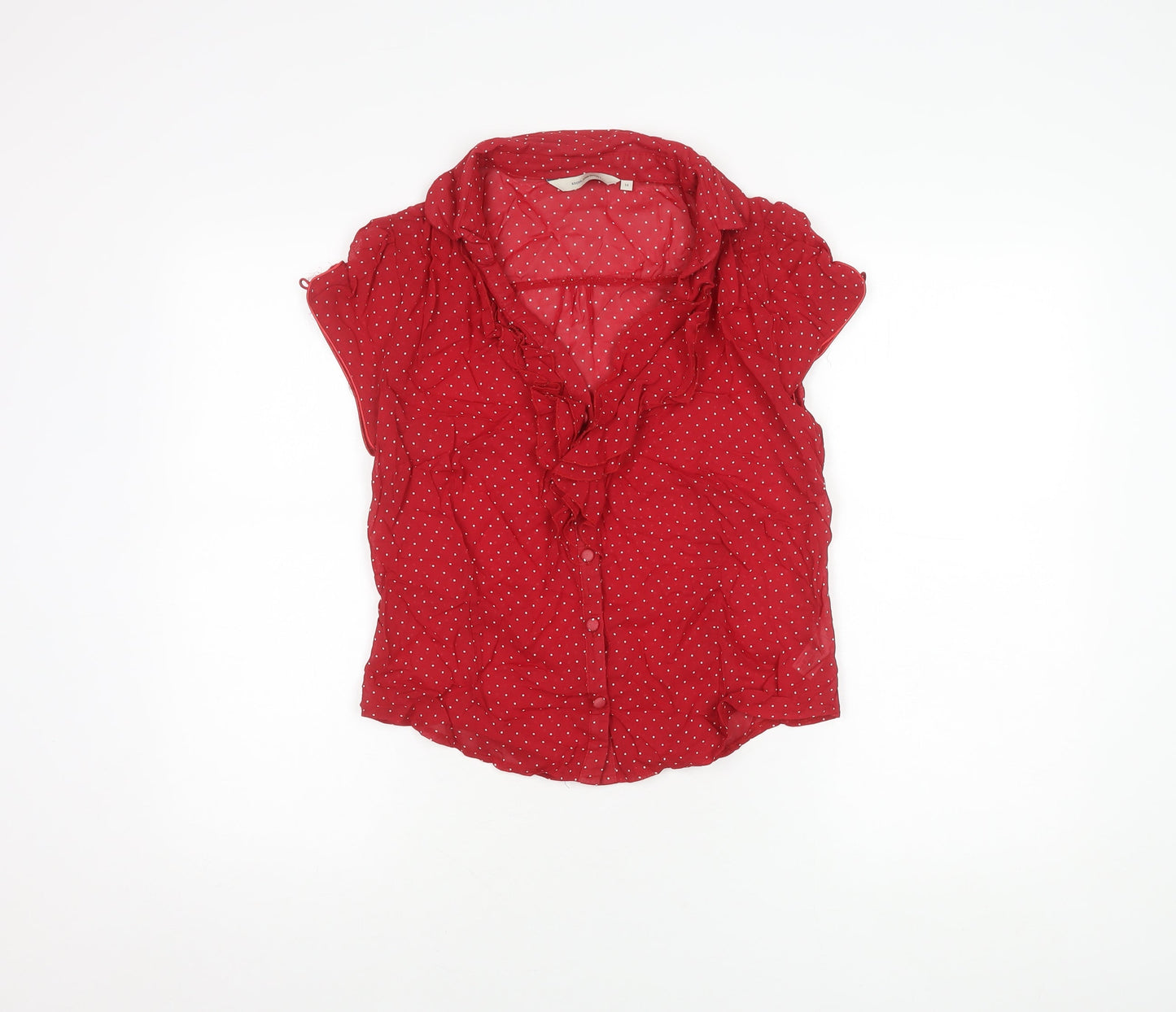 Womens UK Size 14 Rocha John Rocha Red  Blouse