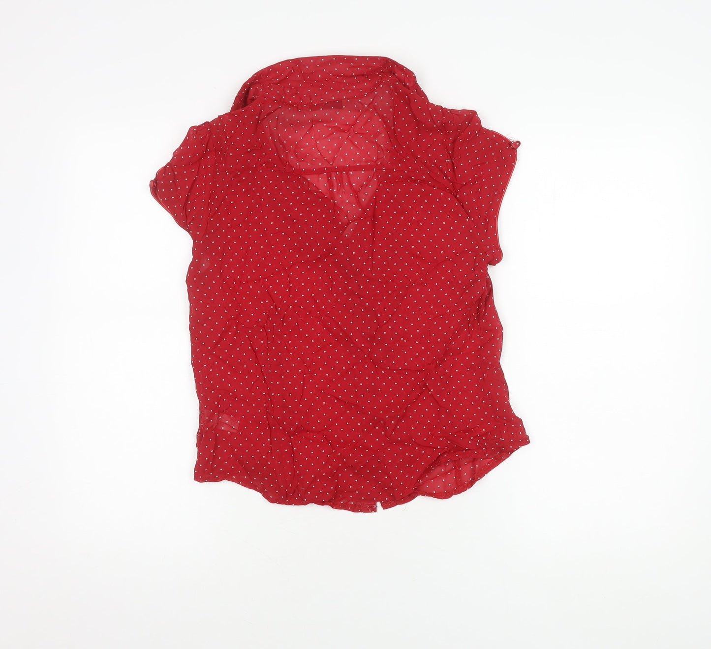 Womens UK Size 14 Rocha John Rocha Red  Blouse