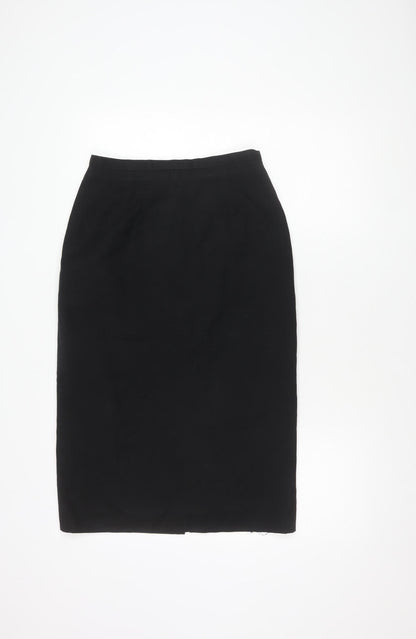 Dorothy Perkins Black Pencil Skirt UK 12