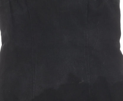 Witchery Women's Black Sleeveless Dress, Size 8