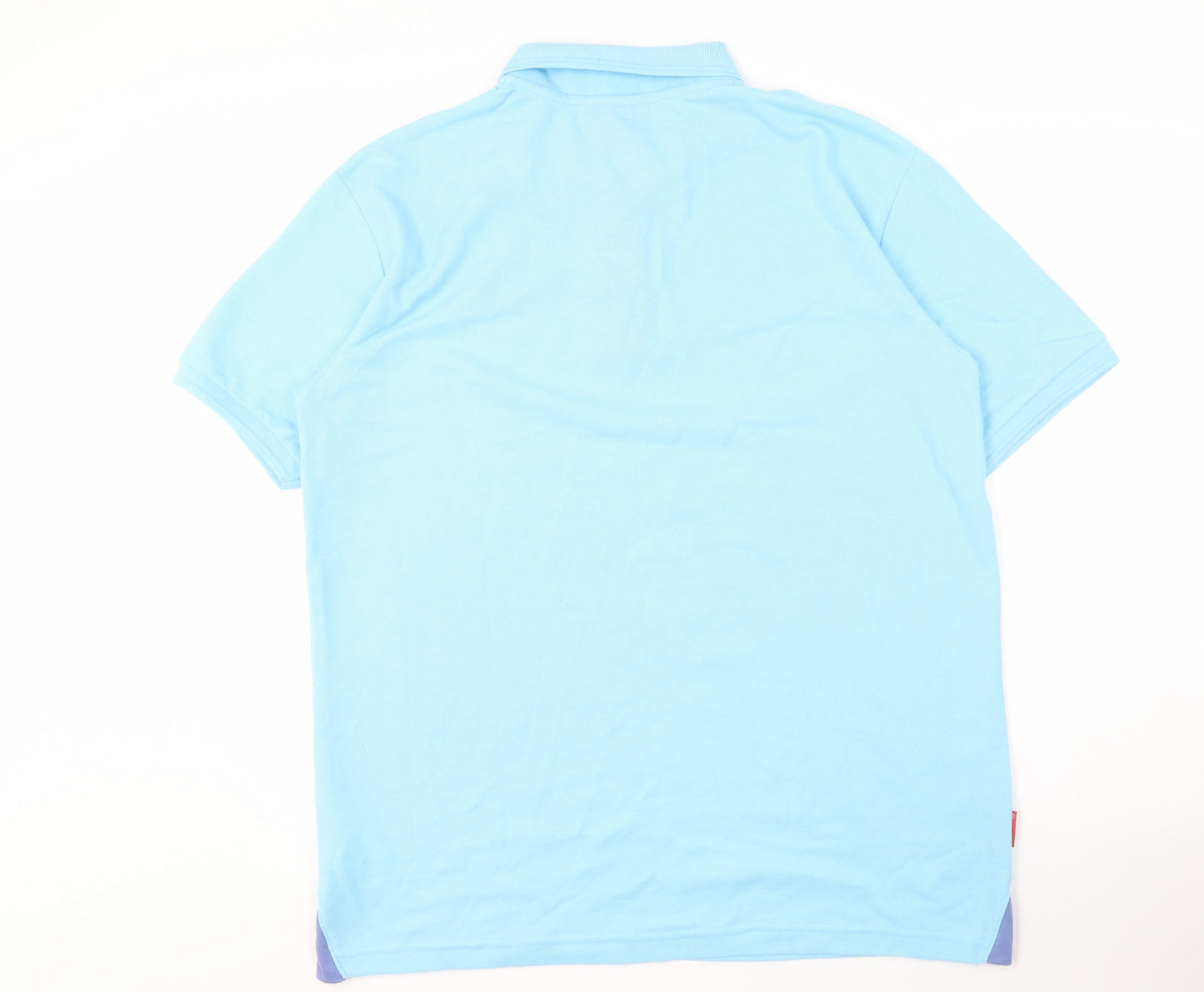 Slazenger Men's Blue XL Polo Shirt, Casual Solid