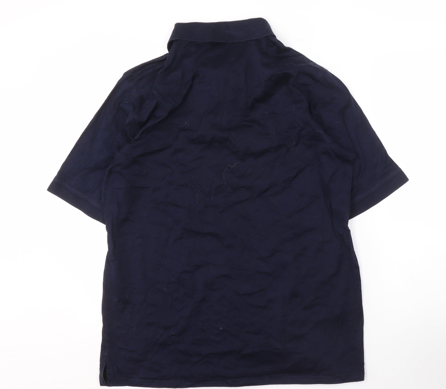 Marks and Spencer Men's Blue Large Polo Shirt