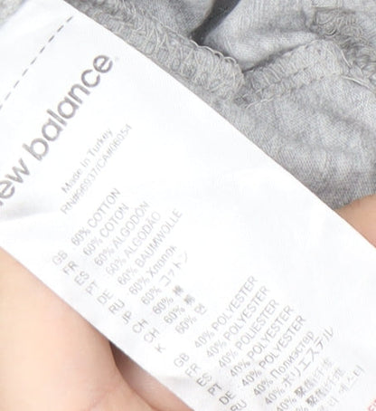 New Balance Men's Grey Graphic Print T-Shirt - L