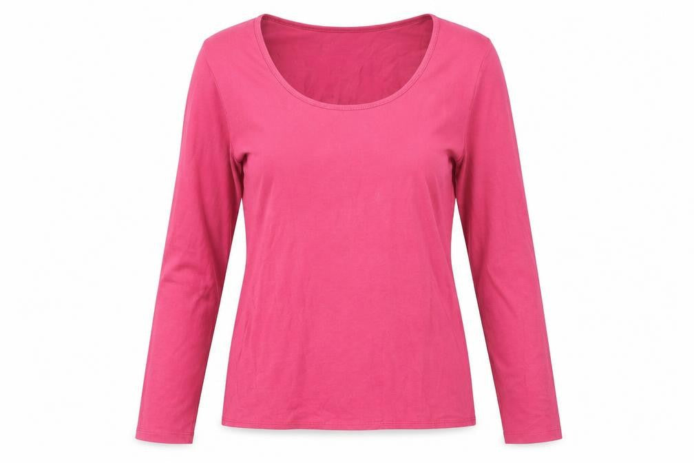 Womens UK Size M KEW Pink Basic T-Shirt
