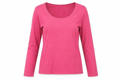 Womens UK Size M KEW Pink Basic T-Shirt
