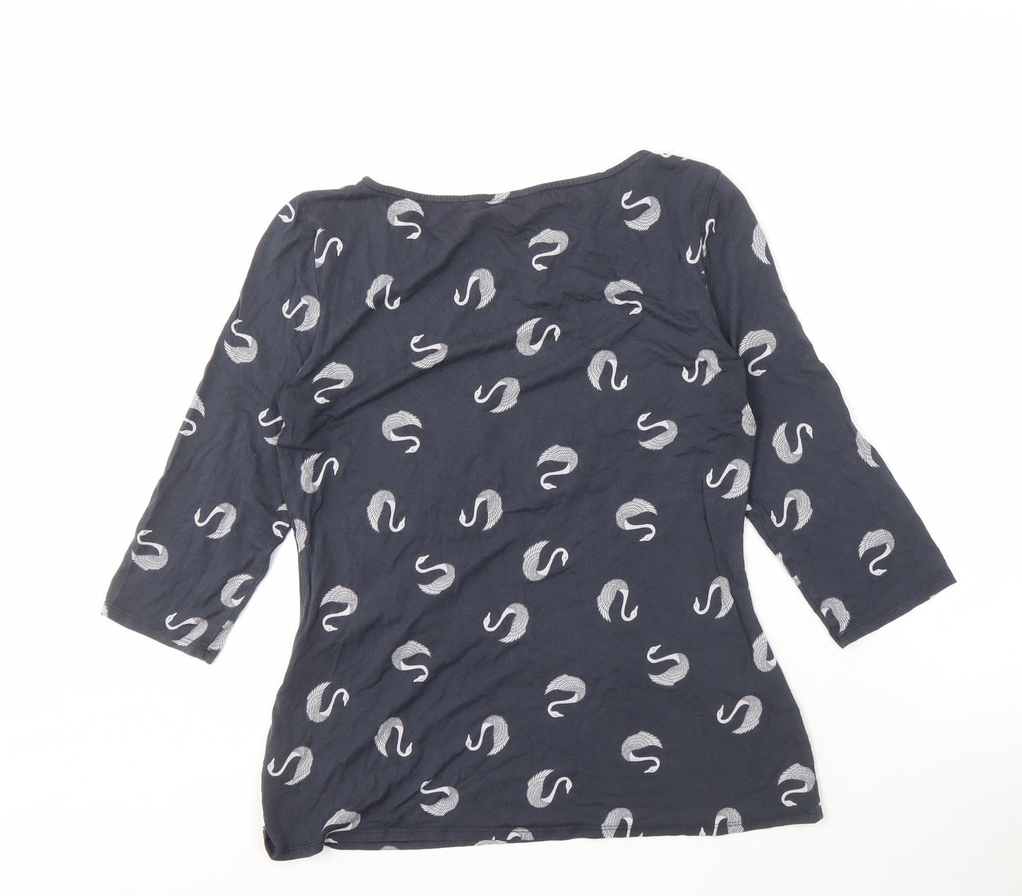 Womens UK Size 14 Phase Eight Blue Wrap Blouse