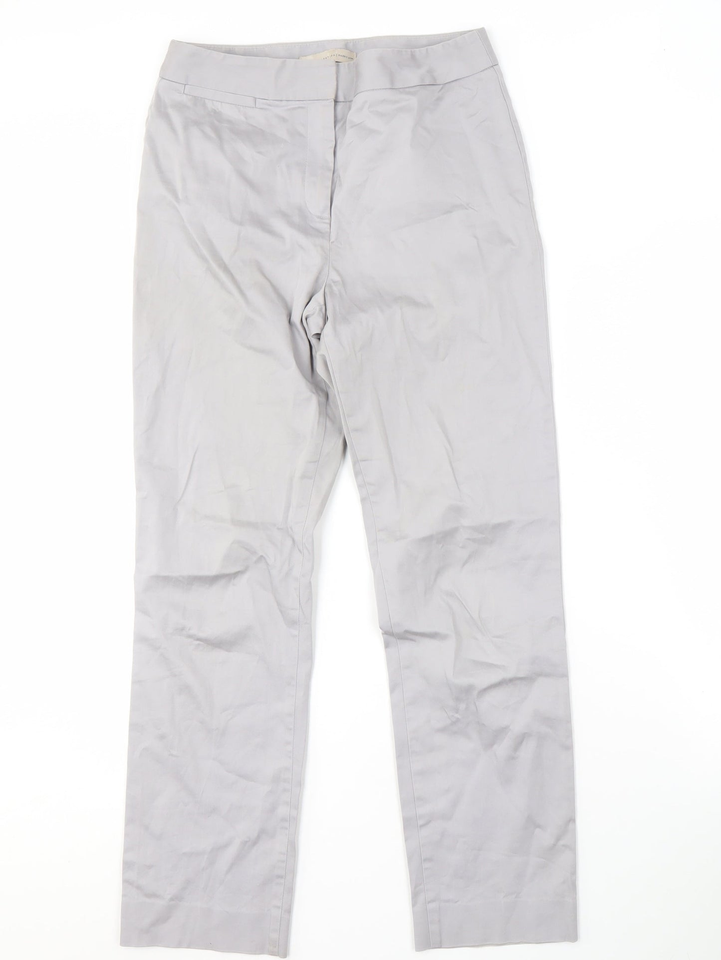 Womens UK Size 6 Marks and Spencer Regular Fit  Grey Trousers