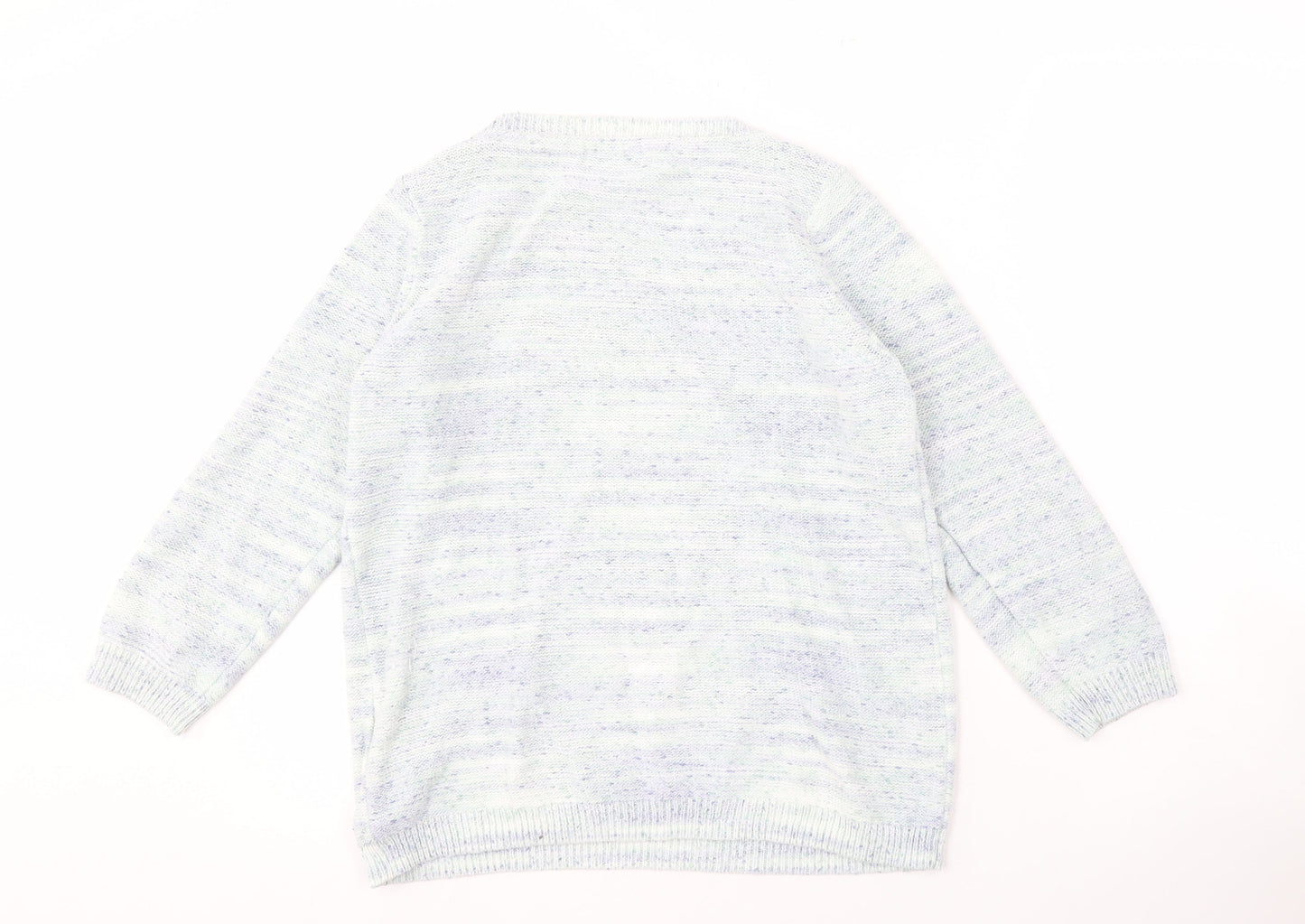 Womens UK Size 12 Rocha John Rocha Multicoloured Pullover Jumper
