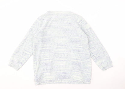 Womens UK Size 12 Rocha John Rocha Multicoloured Pullover Jumper