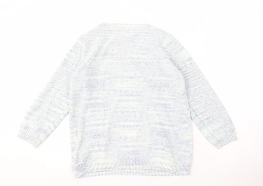 Womens UK Size 12 Rocha John Rocha Multicoloured Pullover Jumper