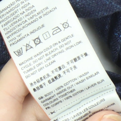 Superdry Men's Blue Polo Shirt - Small