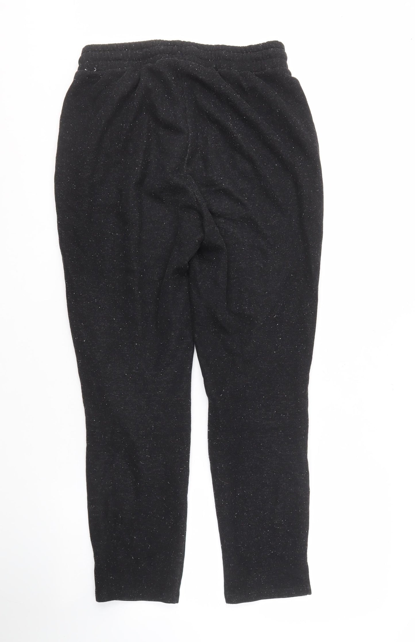 Reserved Black Flecked Jogger Trousers Unisex M