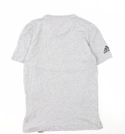 Mens UK Size S adidas Grey  T-Shirt