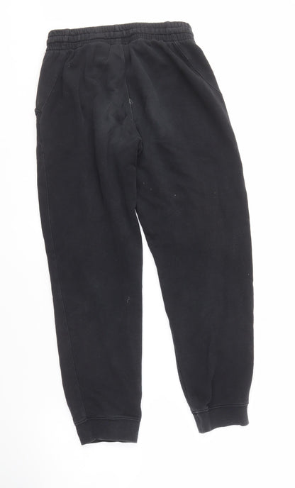 Nike Boys Black XL Jogger Trousers, Cotton Blend Comfort