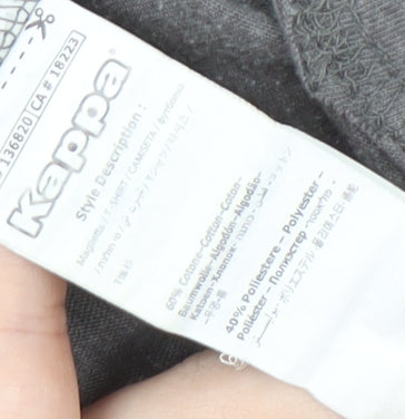 Kappa Men's Grey 4XL Sports T-Shirt