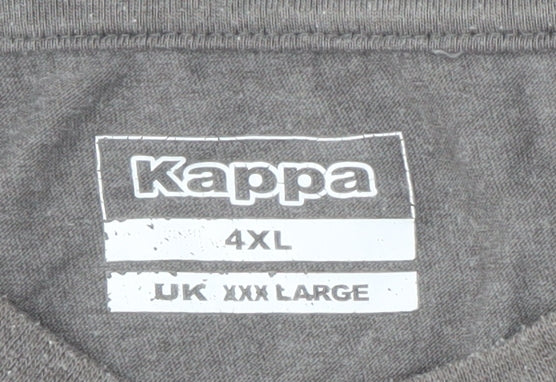 Kappa Men's Grey 4XL Sports T-Shirt