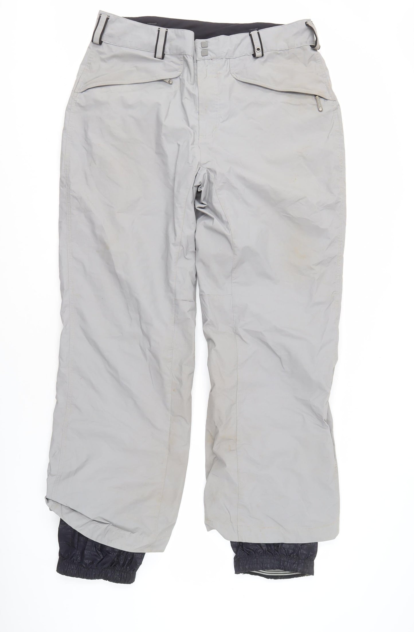 Bonfire Grey XL Snow Pants for Unisex Adults