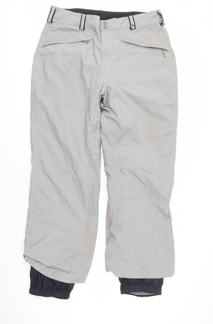 Bonfire Grey XL Snow Pants for Unisex Adults