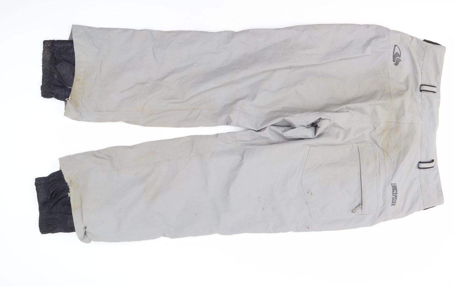 Bonfire Grey XL Snow Pants for Unisex Adults