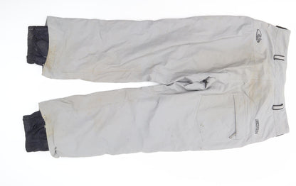 Bonfire Grey XL Snow Pants for Unisex Adults