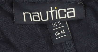 Nautica Blue Jogger Trousers, Unisex M, Cotton, Elastic Waist