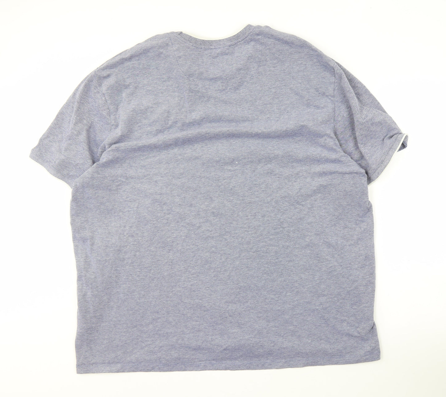 Next Men's 4XL Blue Crew Neck T-Shirt